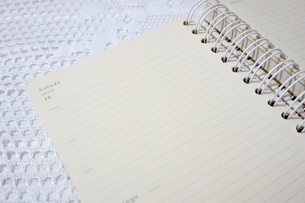 Projeto Cadernos Compartilhados | Vida Minimalista por Camile Carvalho - Agenda diária Cicero Papelaria Projeto Cadernos Compartilhados | Vida Minimalista por Camile Carvalho - Agenda diária Cicero Papelaria